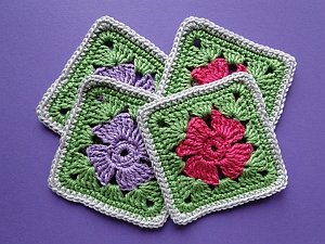 Download Joining Crochet Squares with Slip Stitch