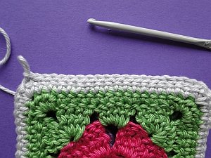 Download Joining Crochet Squares with Slip Stitch